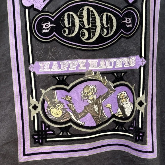 Disney Haunted Mansion Hitch Hiking Ghosts Tee Sz 1X - Picture 6 of 8